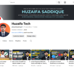 Learn WordPress development with tutorials on HuzaifaTech YouTube channel