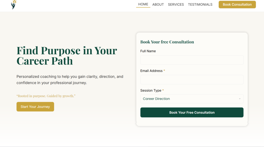 Uswah Career Coaching Platform