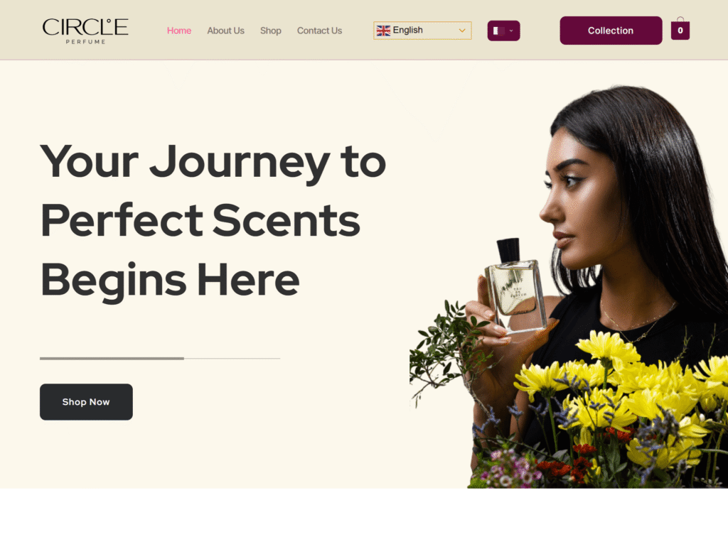 Circle Perfume: WooCommerce Store for Qatar | Huzaifa Tech