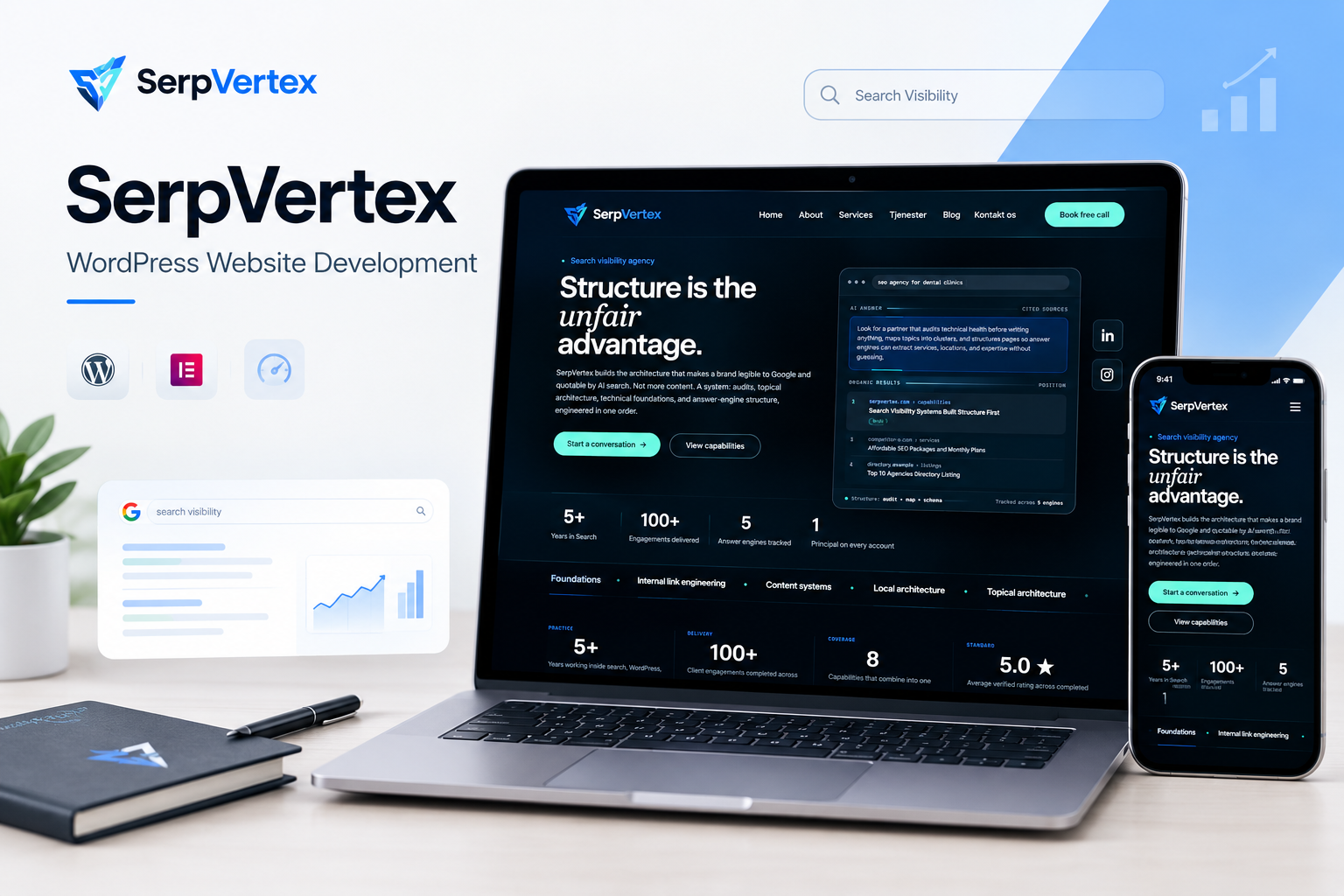 SERP Vertex seo digital website design – screenshot 2